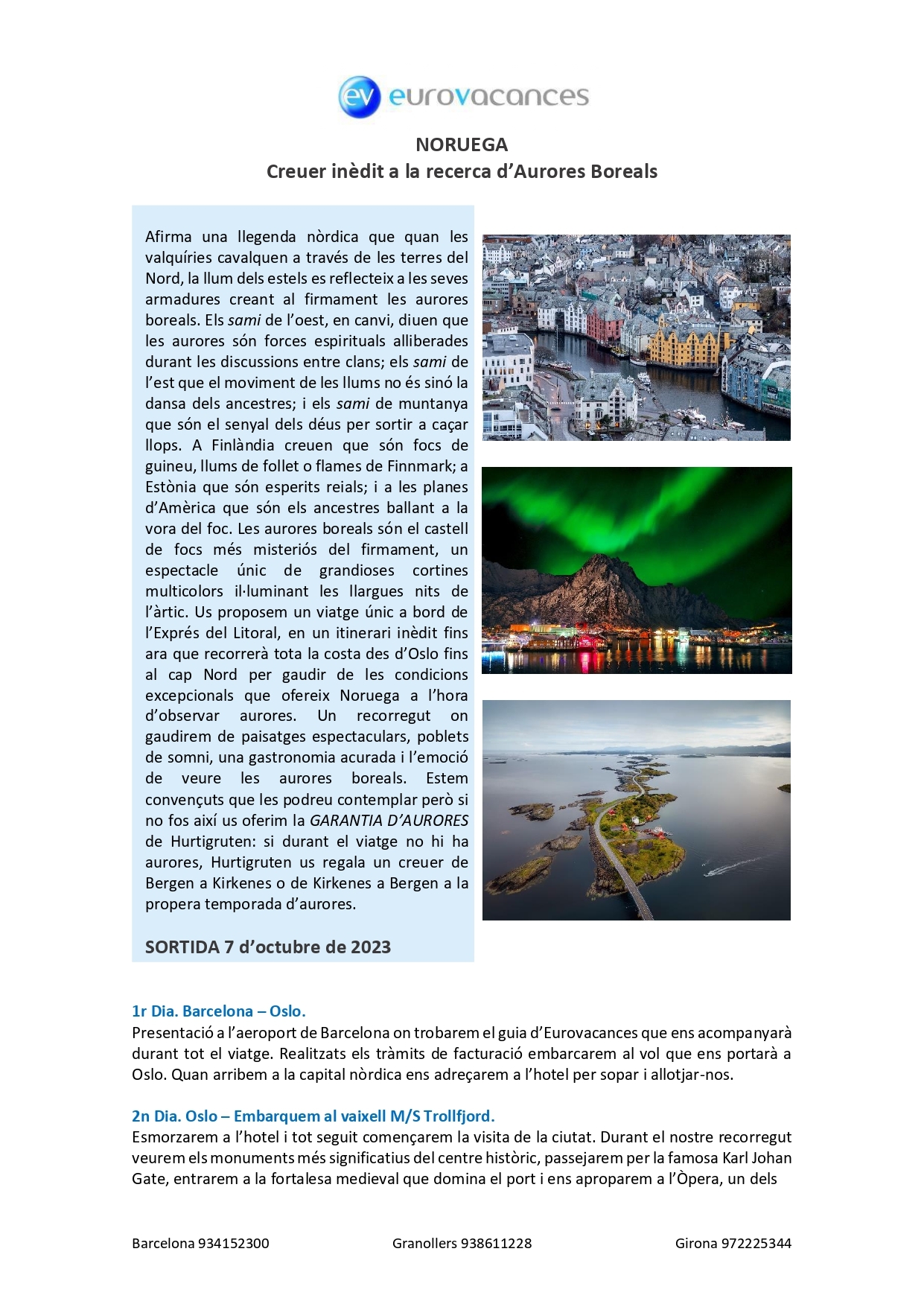 Noruega aurores boreals