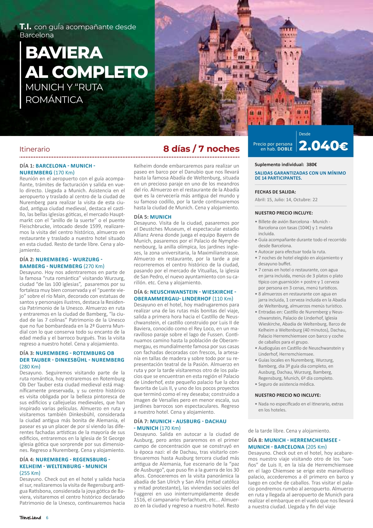La antigua Alemania del este, ruta de Bach, Lutero y las brujas del Harz